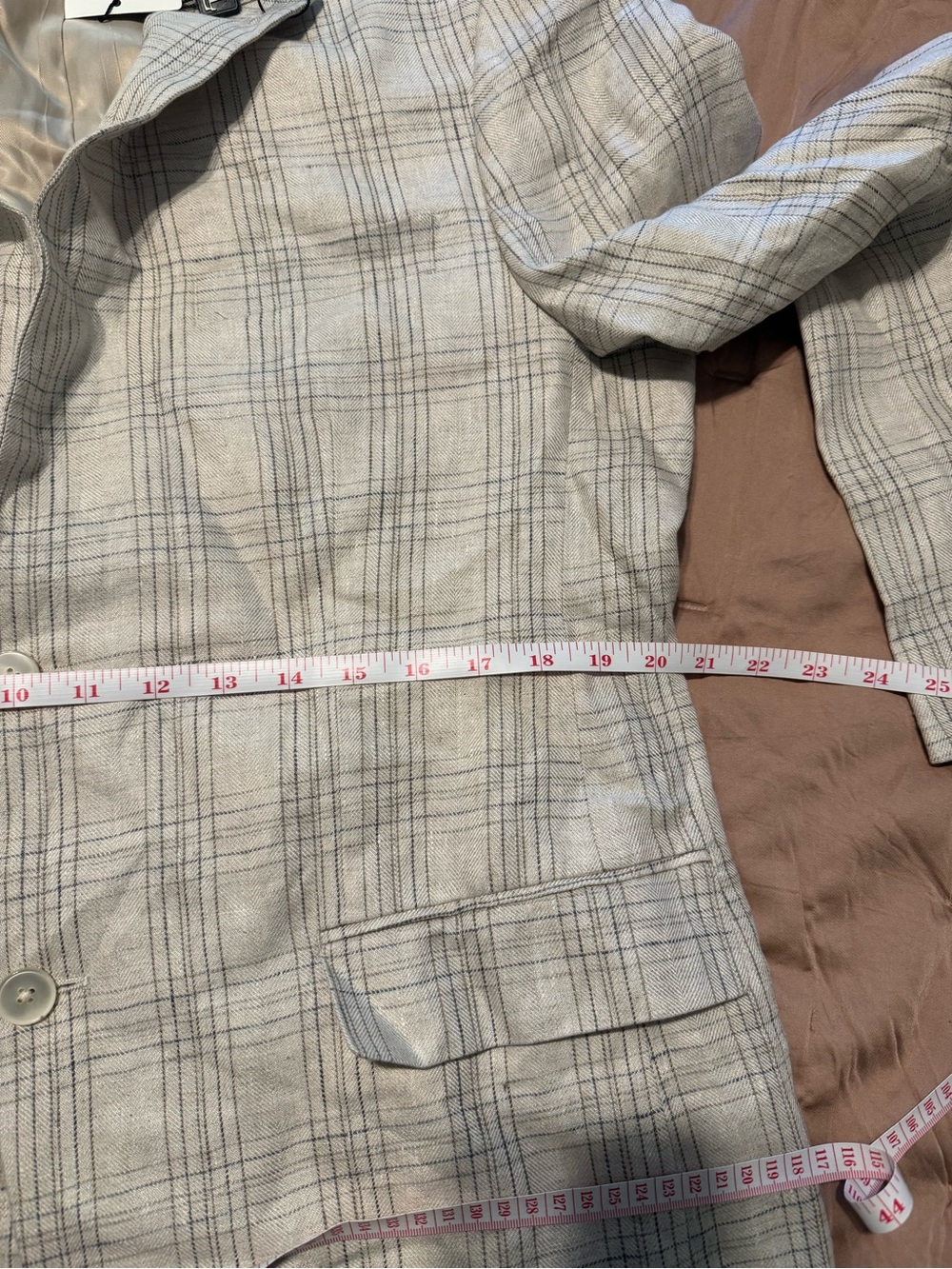 NWT Ralph Lauren Men's Classic-Fit Ultraflex Stretch
Linen Blazer Lassiter 40R - Picture 16 of 16